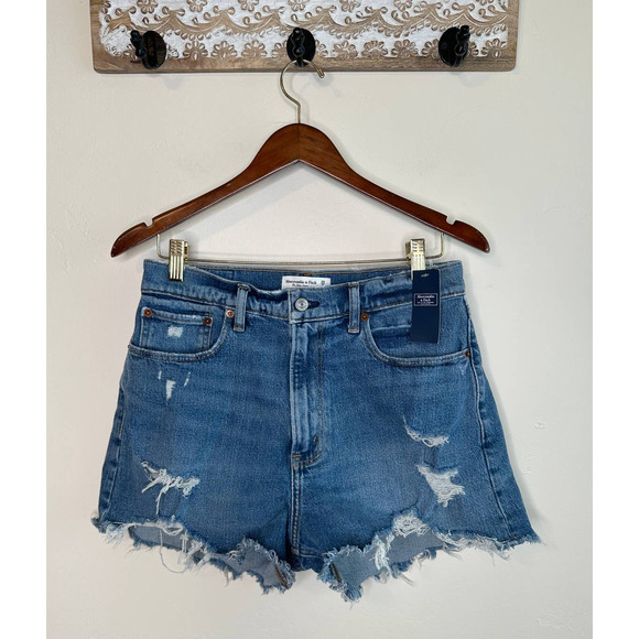 Abercrombie & Fitch Shorts Nwt Abercrombie Fitch Curvy Love High